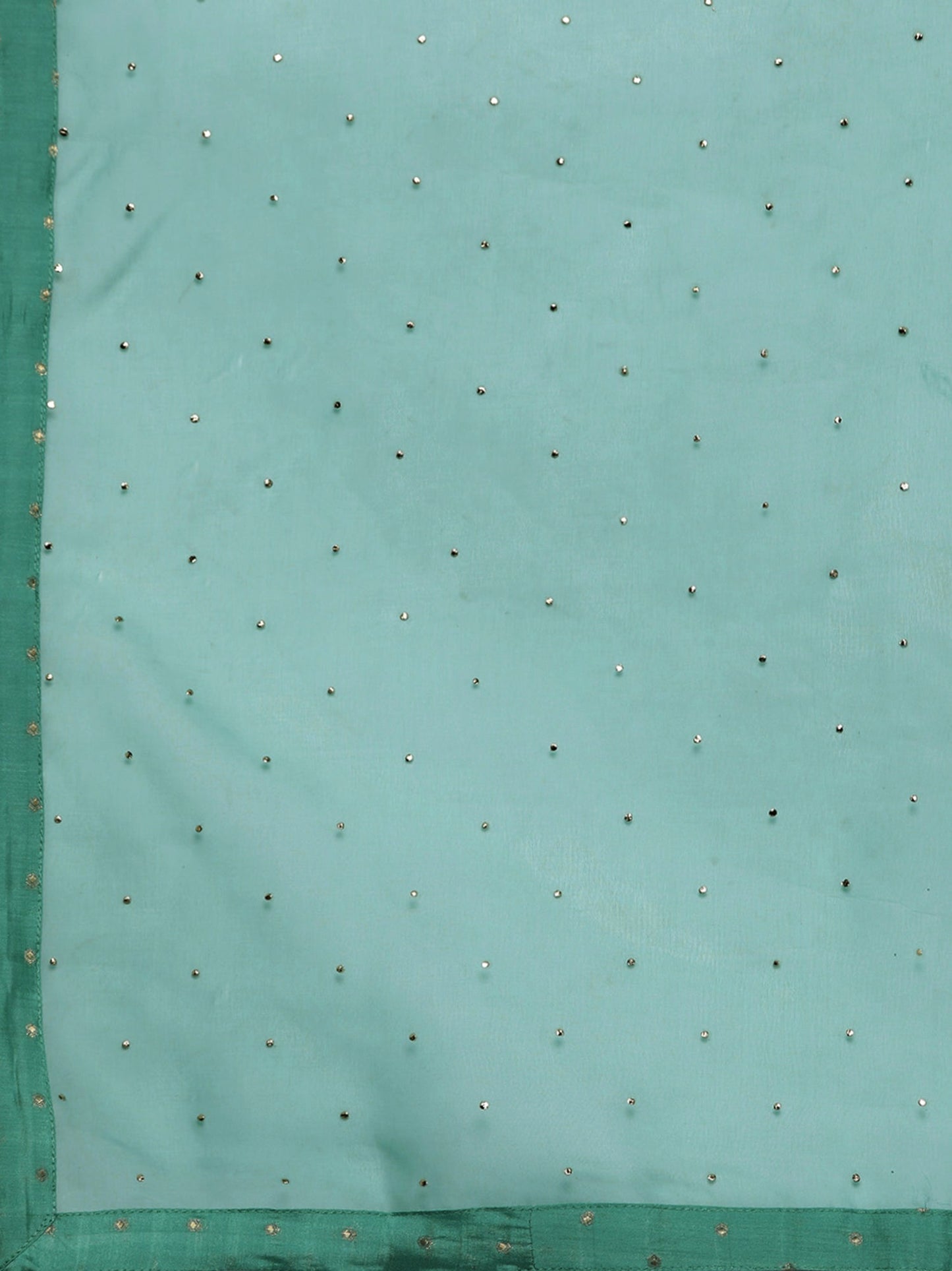 Blue Embroidered Straight Kurta Trousers With Dupatta Set