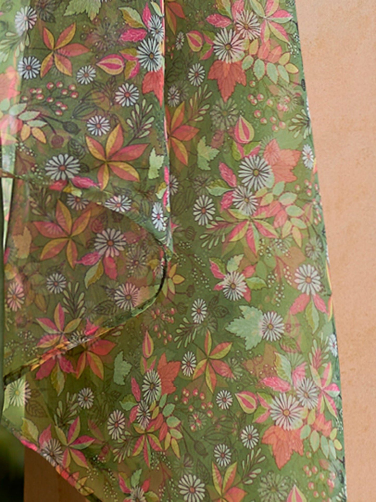 Indo Era Green Embroidered Straight Kurta Trousers With Dupatta Set
