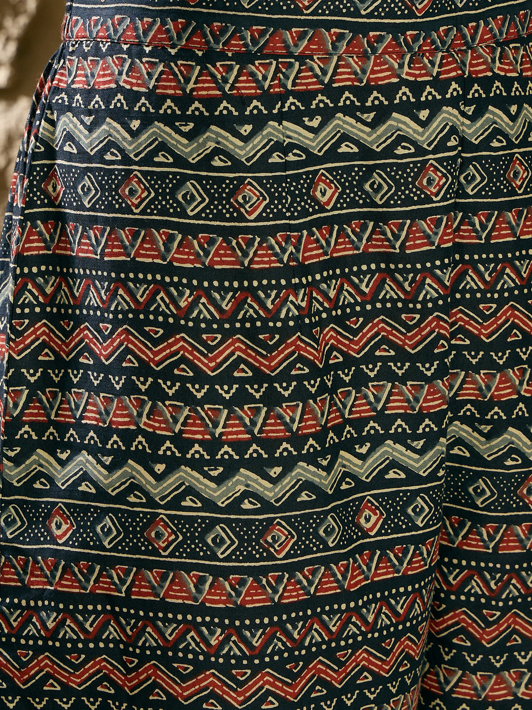 Indo Era Black Printed Straight Kurta Trousers With Dupatta set