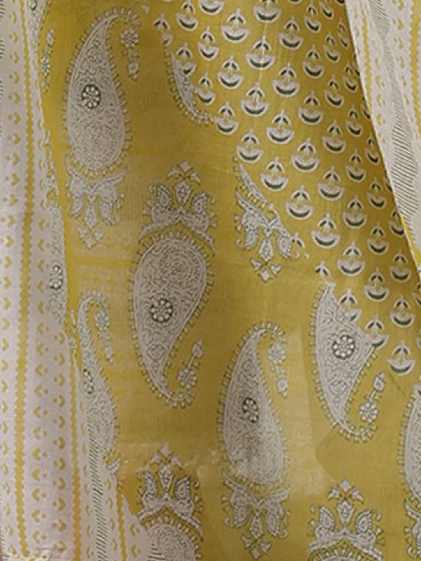 Indo Era Green Printed Straight Kurta Trousers With Dupatta Set
