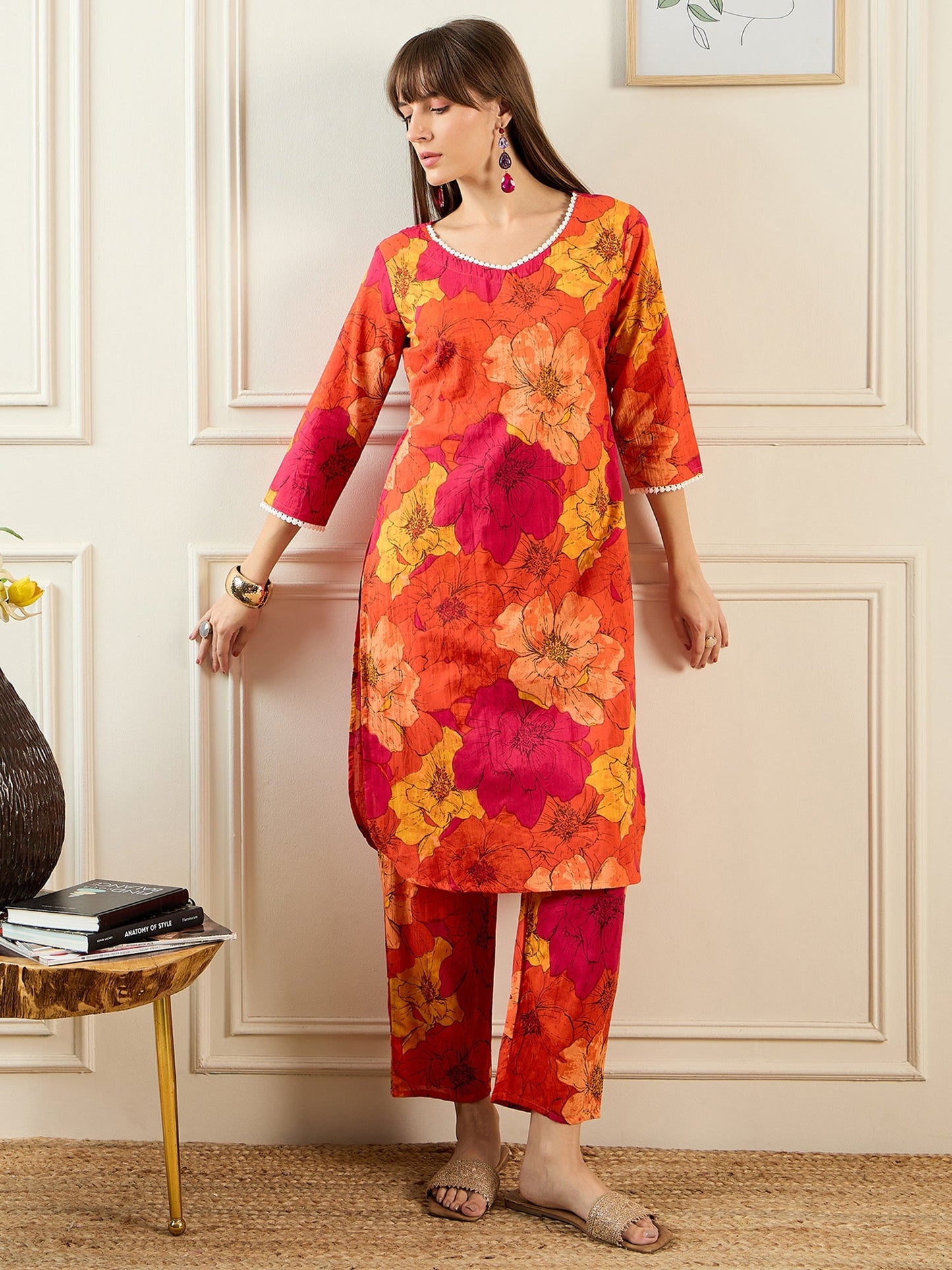 Multi Printed Smart Casual Co-Ords Set