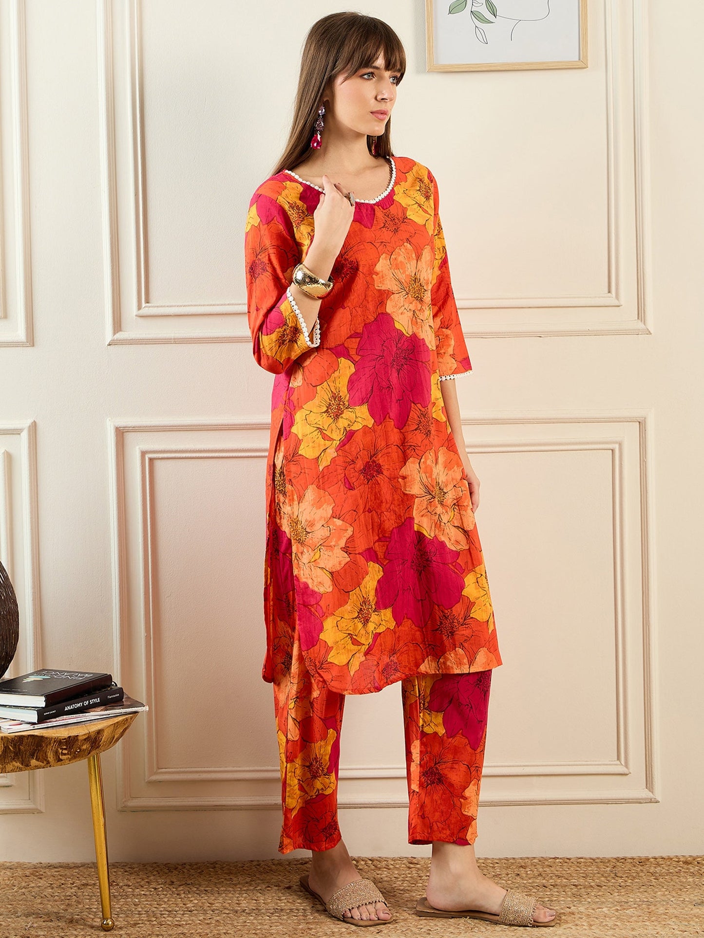 Multi Printed Smart Casual Co-Ords Set