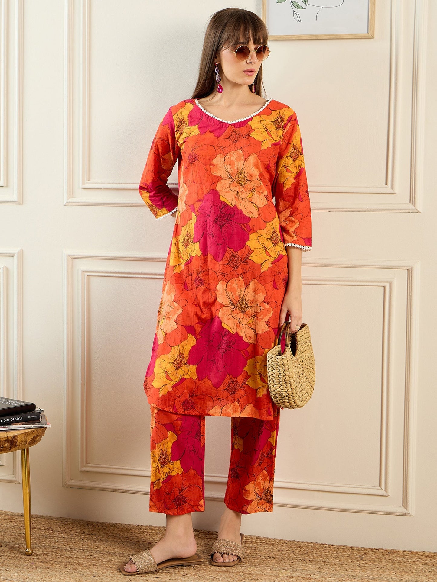 Multi Printed Smart Casual Co-Ords Set