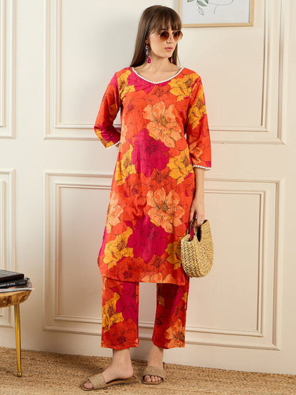 Multi Printed Smart Casual Co-Ords Set