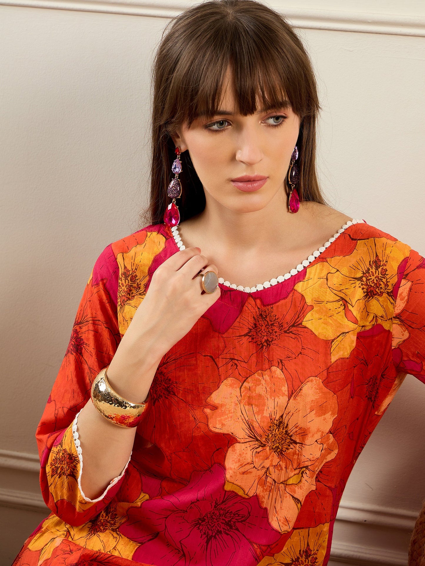 Multi Printed Smart Casual Co-Ords Set
